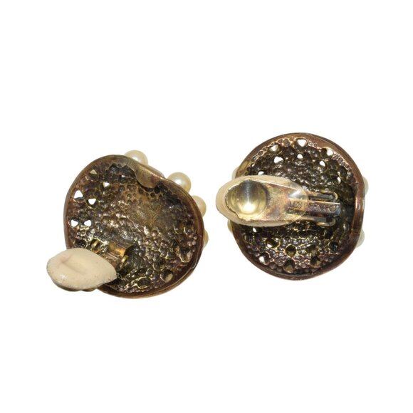 Vintage Les Bernard Inc. Brooch & Earring Set Grannycore - Picture 5 of 7